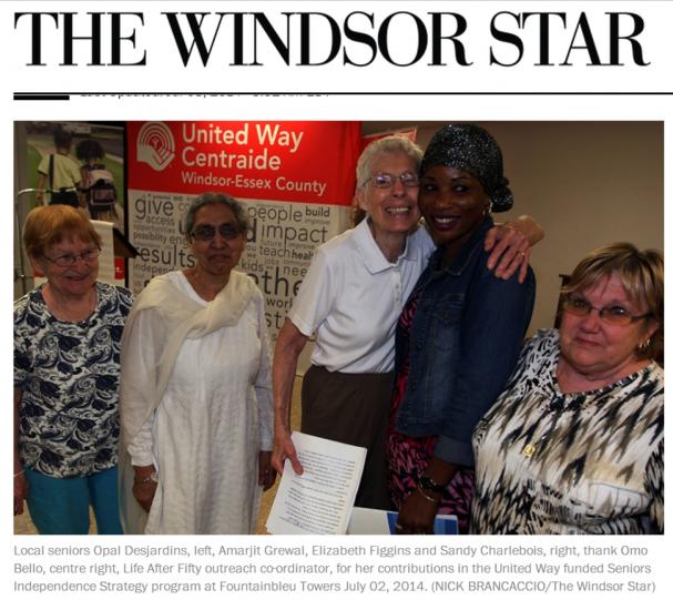 United Way Celebrates the Achievements of the Life After Fifty Outreach Program